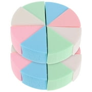Sipeihong Wedge Makeup Sponge 2 Sets Makeup Sponges Make Up Cosmetic Wedges Small Sponges Wedge Sponge